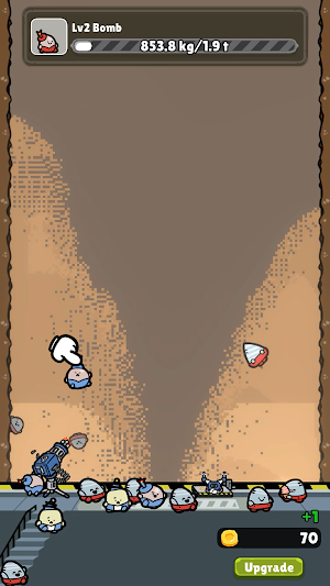 Flick Throw Miners Screenshot 1