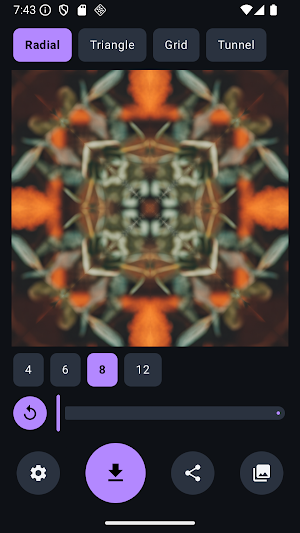 Kaleidoscope Photo: Mirror Screenshot 1