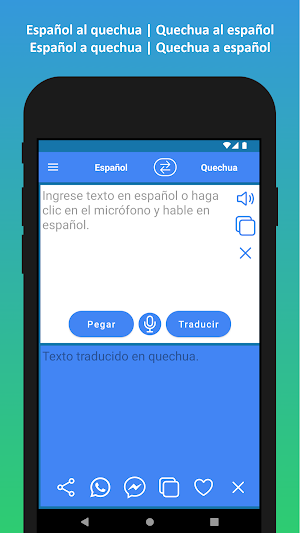 Spanish Quechua Translator Screenshot 0