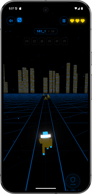 MDBTDJ Cyborg Runner Offline Screenshot 2