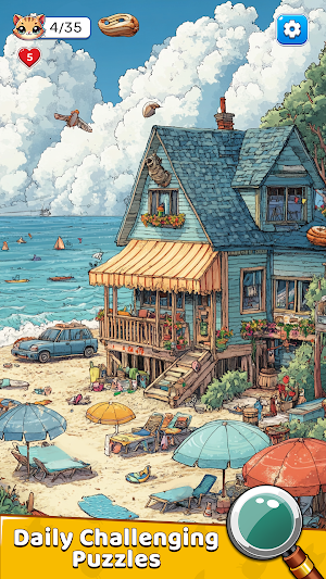 Find The Cat :Hidden Cats Game Screenshot 3