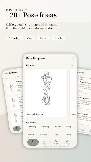 Pose Camera: Posing Guide Screenshot 1