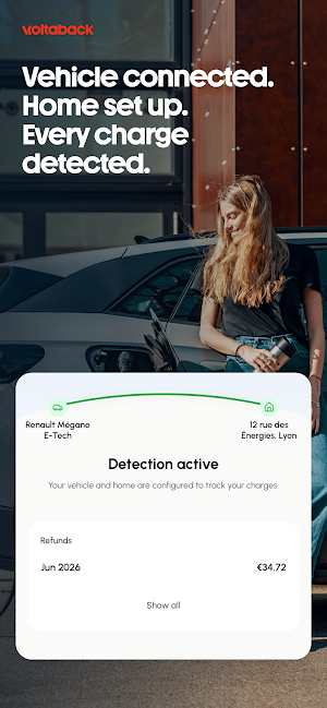 Voltaback – Home EV charging Screenshot 0
