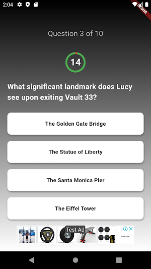 Fallout Trivia Quiz Screenshot 3