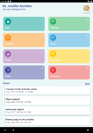 Leecare P6MyCarePlan Screenshot 3