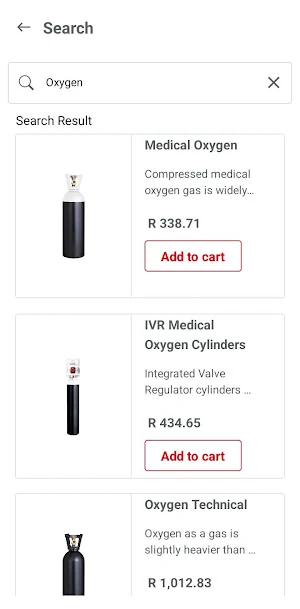 Afrox Shop Screenshot 1