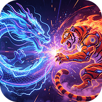 Neon Dragon & Tiger