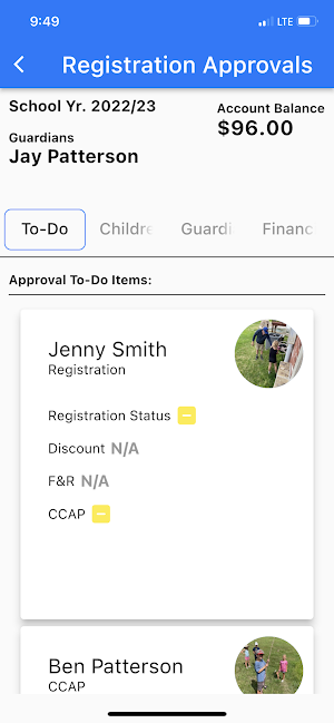 Kidlet.Care Provider Screenshot 1