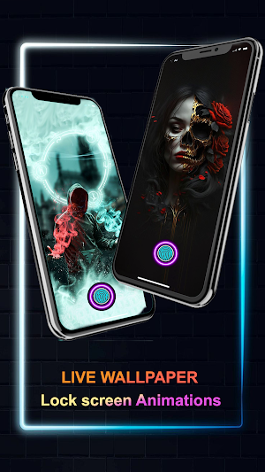 Fingerprint Live Animation 4K Screenshot 1