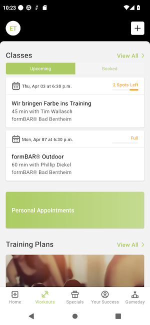 formBAR® Screenshot 2