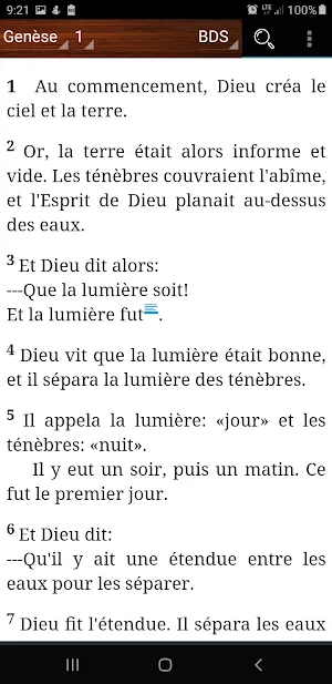 Sainte Bible BDS Screenshot 1