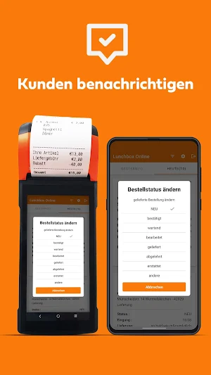 Bestellverwaltung Screenshot 3