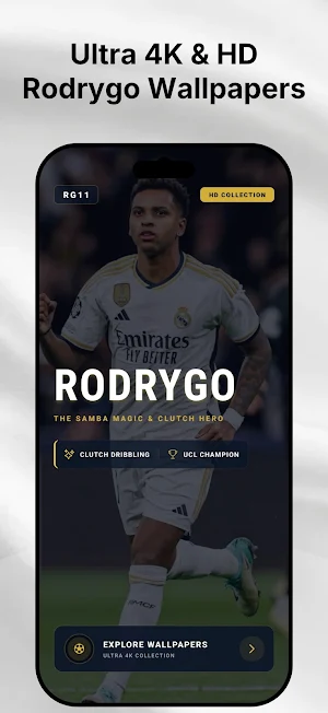 Rodrygo Wallpapers Screenshot 0