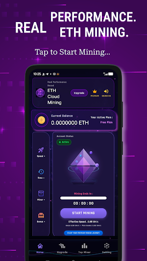 ETH Mining Cloud Ethereum Mine Screenshot 0