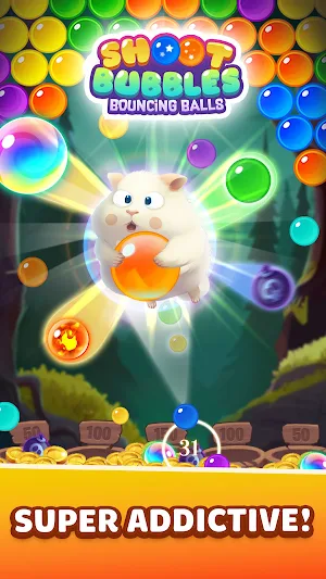 Shoot Bubbles: Bouncing Balls Screenshot 0
