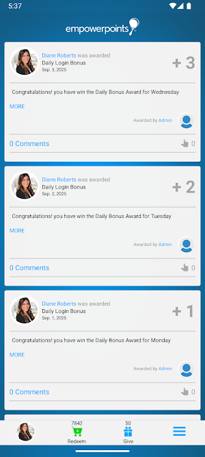 EmpowerPoints Screenshot 0
