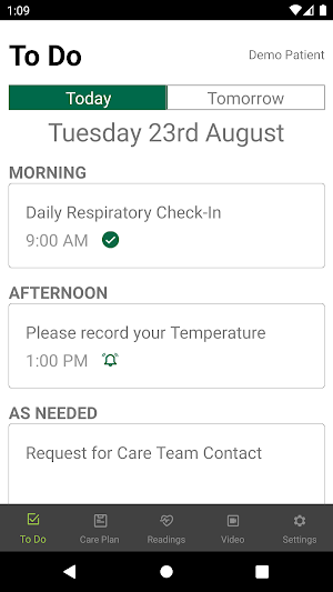MyCareManager Screenshot 1