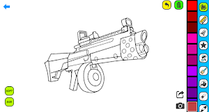 Gun Coloring Pages Screenshot 0