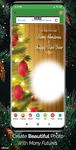 Christmas Photo Frames Screenshot 1