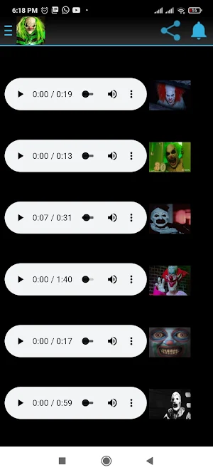 Sonidos De Payasos Asesinos Screenshot 1