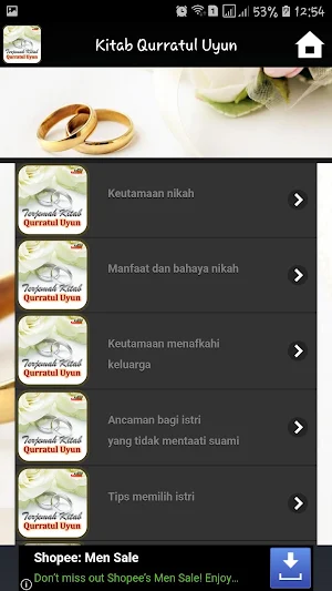 Kitab Qurratul Uyun Screenshot 2