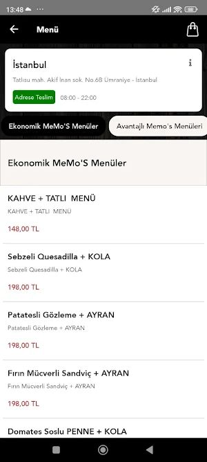 Memos Cafe & Bistro Screenshot 0