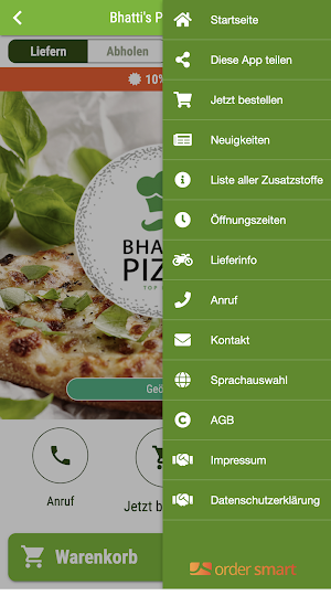 Bhatti's Pizza Soest Screenshot 2