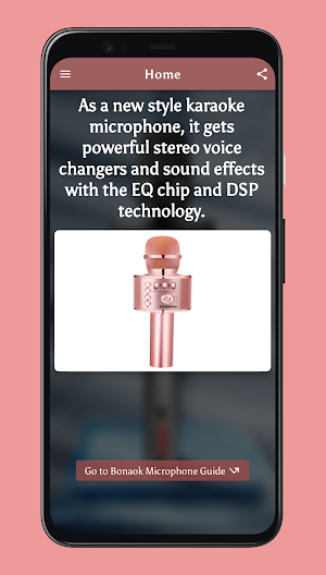 bonaok microphone guide Screenshot 0
