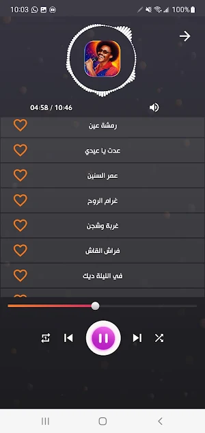 جميع اغاني زيدان ابراهيم دون ن Screenshot 2