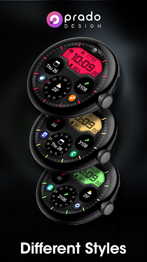 PRADO X36 Hybrid Watch face Screenshot 3