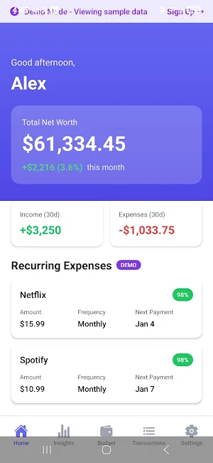Cognirithm AI Budget Money Screenshot 3