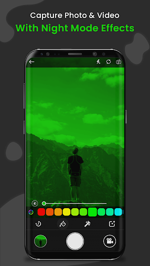 Selfieshoot Nightvision Effect Screenshot 1