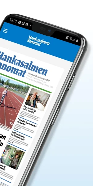 Hankasalmen Sanomat – päivän lehti Screenshot 1