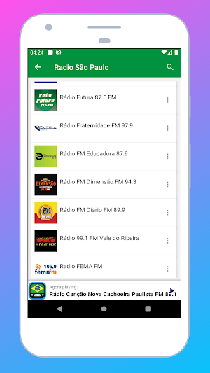 Radio Brazil + Radio Brasil FM & AM - Radio Online Screenshot 3