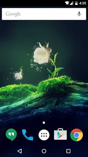 Cactus Flower Live Wallpaper Screenshot 0