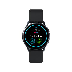 Blue Ring Watch Face Screenshot 0