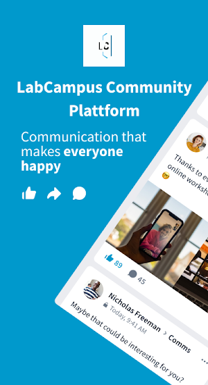 LabCampus Community Plattform Screenshot 0