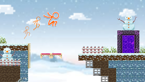 Stickman Parkour: Sky Jump Screenshot 3