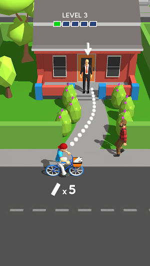 Paper Boy 3D Screenshot 1