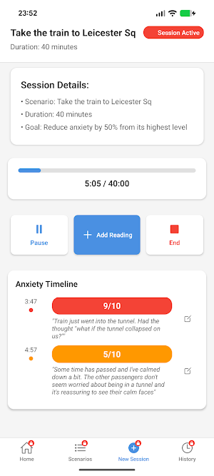 Habituate: CBT Exposure Guide Screenshot 2