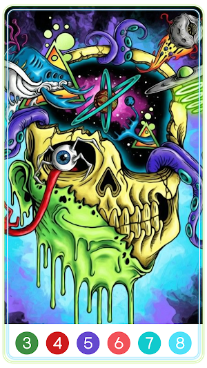 Horror Paint by Number Screenshot 0