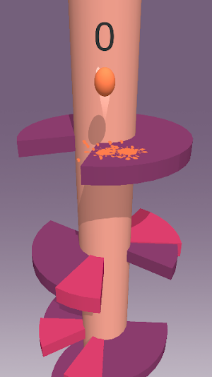 Helix Ball Jump Game Screenshot 1