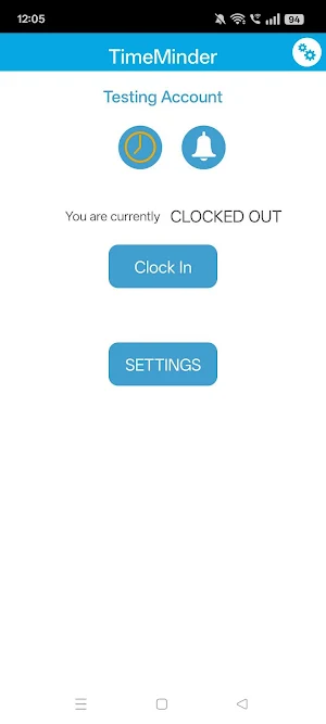 TimeMinder Screenshot 2