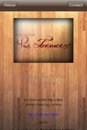 Restaurant Les Tonneaux Screenshot 3