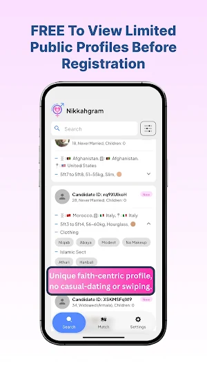 NikkahGram Screenshot 2