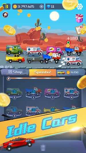 Idle Cars: Merge! Screenshot 0