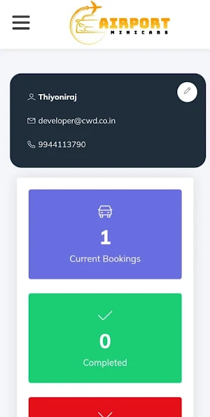 AirportMini Cab Screenshot 2