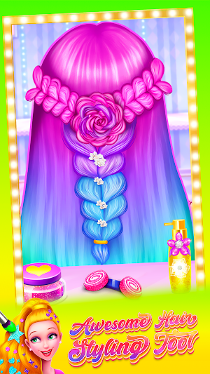 Dye Hair Color - Barber Shop Screenshot 0