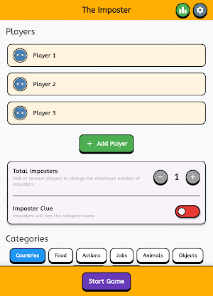 The Impostor - Party Game Screenshot 0