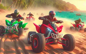 Offroad Quad Bike ATV Game Screenshot 1